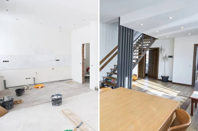 Full home renovation by New Covenant Construction